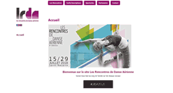 Desktop Screenshot of lesrencontresdedanseaerienne.com